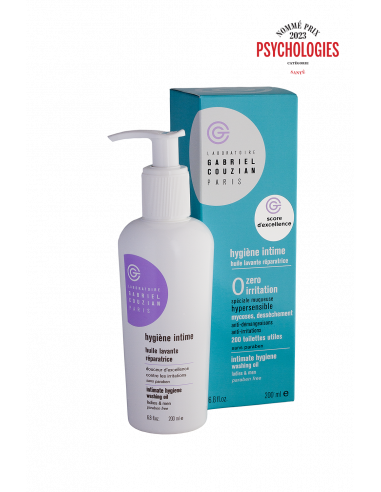 Intimate Hygiene Washing Oil - Nominated for the Prix 2023 Psychologies Magazine in the Health category